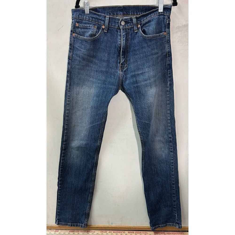 Levi 505 Denim Men's Jeans Straight Leg Regular Fit Size 32x32